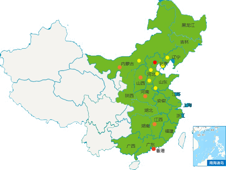 kaiyun开云官方网站集团有限公司业务覆盖范围